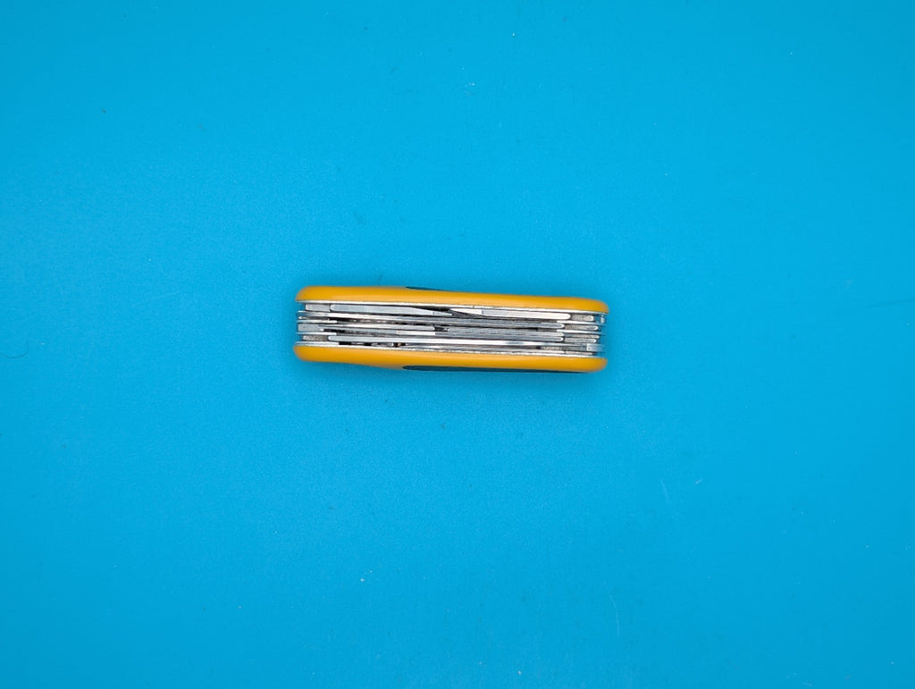 Victorinox EvoGrip S18 Yellow & Black Swiss Army Knife Multi Tool