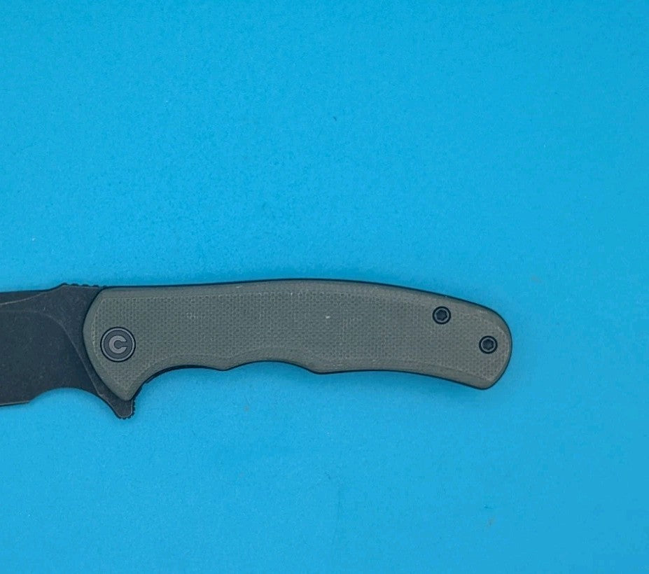 Civivi Mini Praxis Liner Lock Folding Knife 3" D2 Steel Blade Green G10 Handle