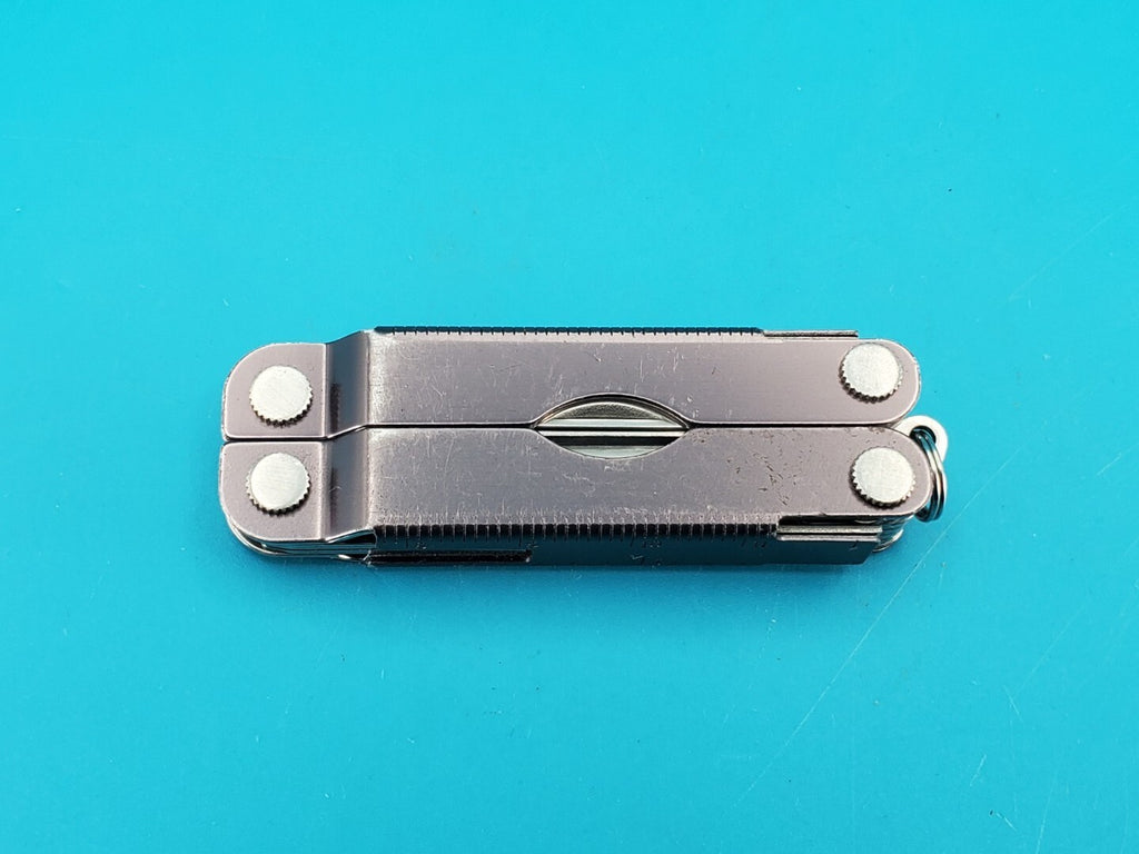 Leatherman Micra Multi-Tool, Knife, Scissors, Key Ring, Gray!