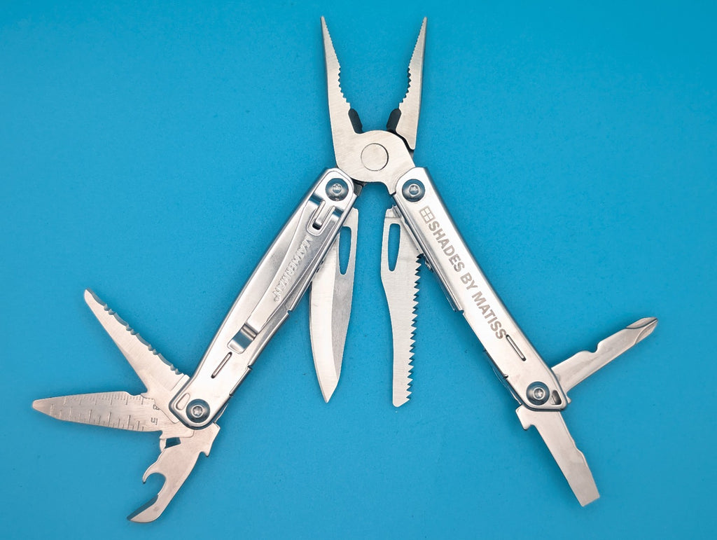 Leatherman Sidekick Multi-Tool, Knife, Pliers, Saw, Stainless! SHADES BY MATISS