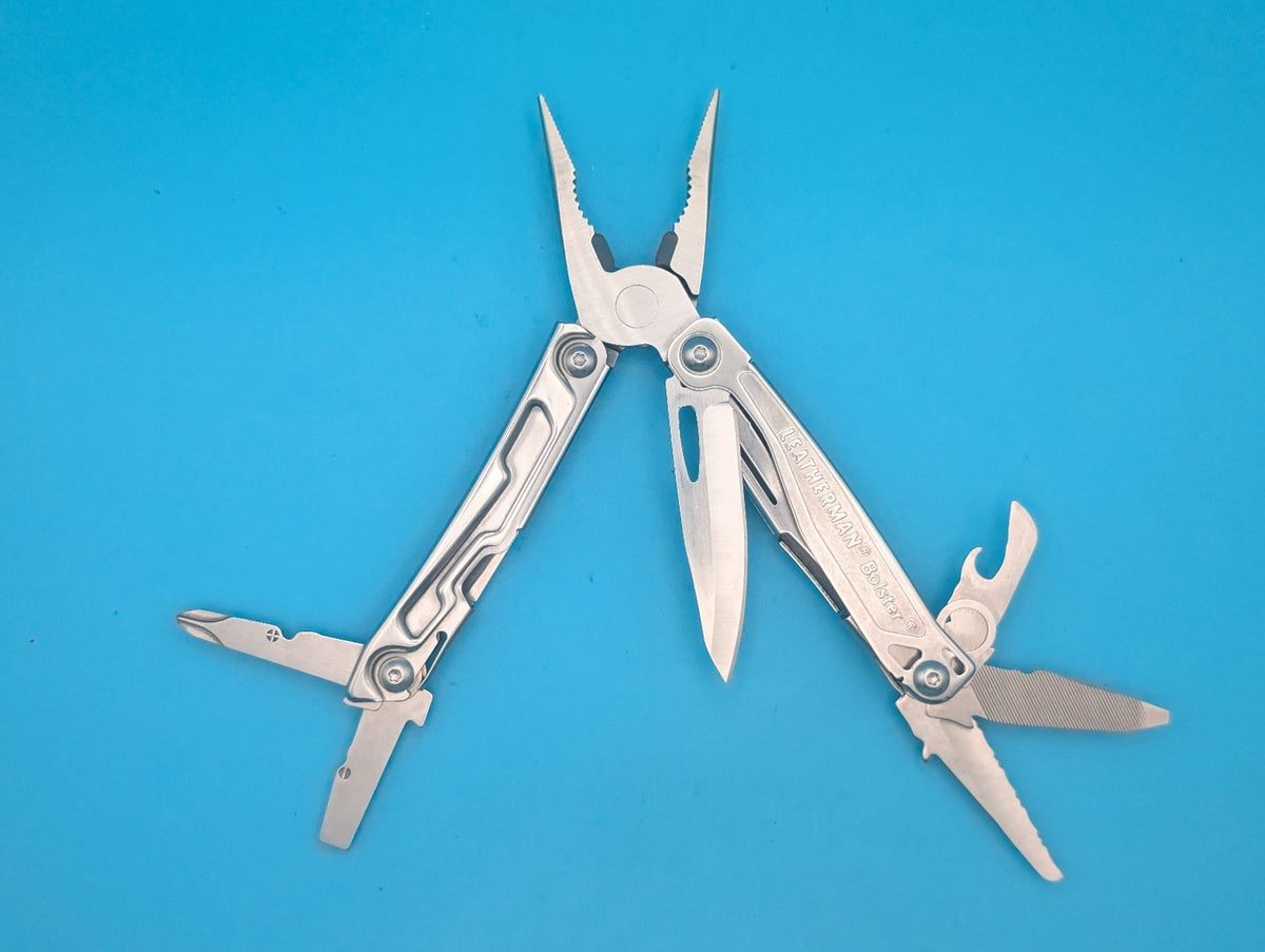 Leatherman Bolster 13 Tool Stainless Steel Multi-Tool! With Sheath!