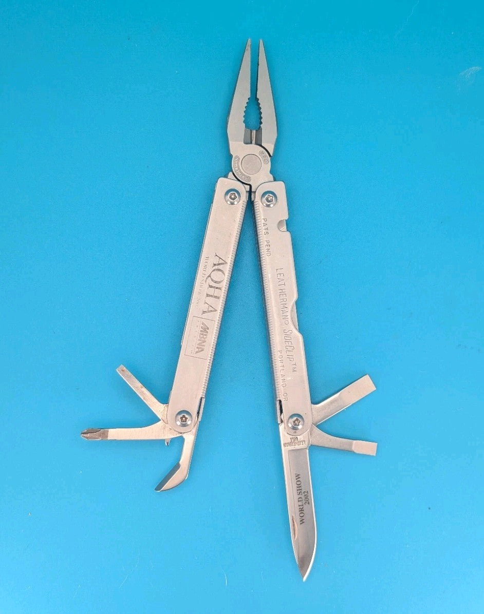 Leatherman SideClip Multi-Tool! With Sheath! 03/98 DATE STAMP! RARE!