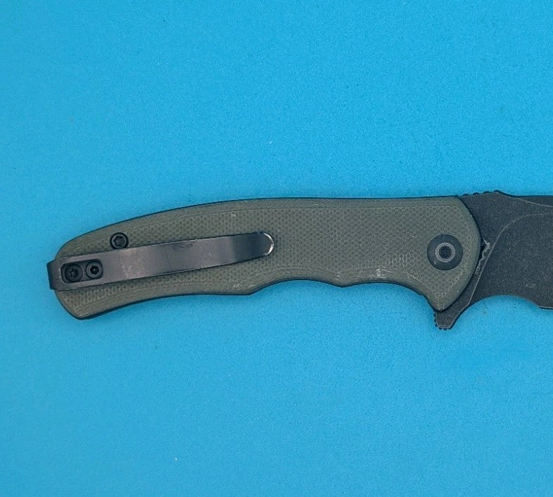 Civivi Mini Praxis Liner Lock Folding Knife 3" D2 Steel Blade Green G10 Handle
