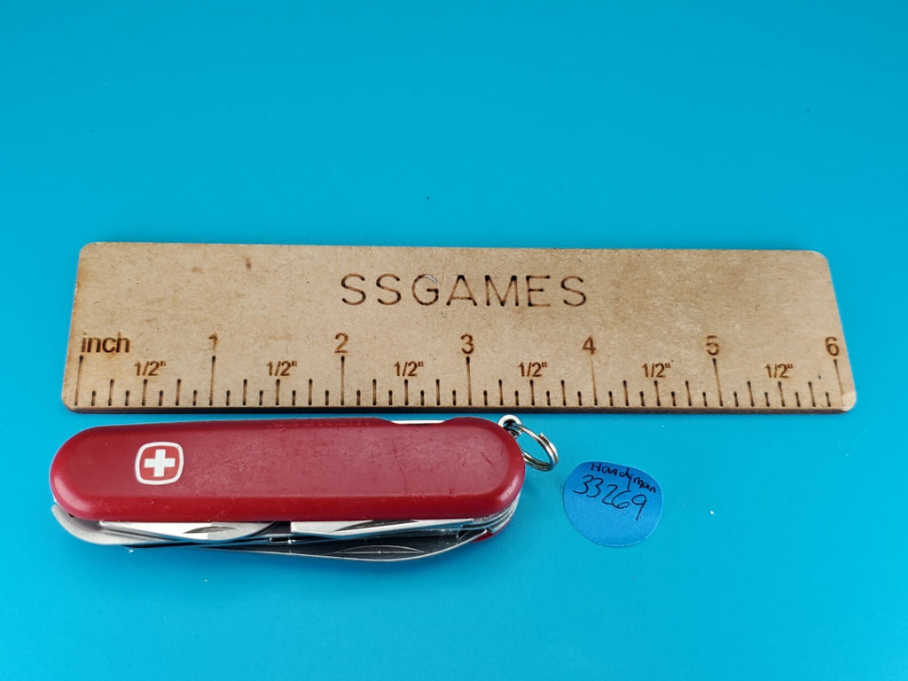 Wenger Handyman Red Swiss Army Knife Multi Tool!
