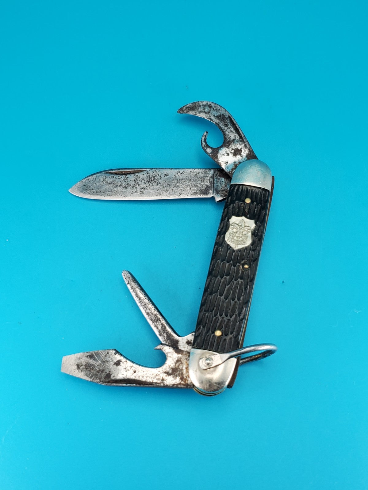 Vintage Imperial Boy Scouts of America Pocket Knife Multi Tool!
