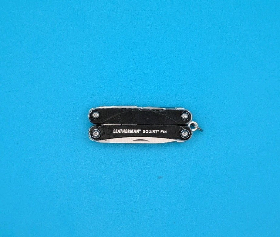 Leatherman SQUIRT PS4 Multi-Tool With Pliers Scissors Knife BLACK!