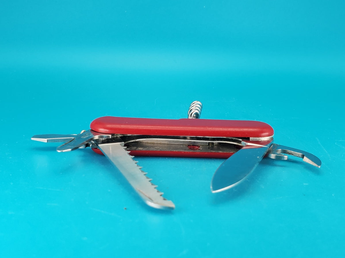 Wenger Classic 132 Red Swiss Army Knife Multi Tool! RARE!
