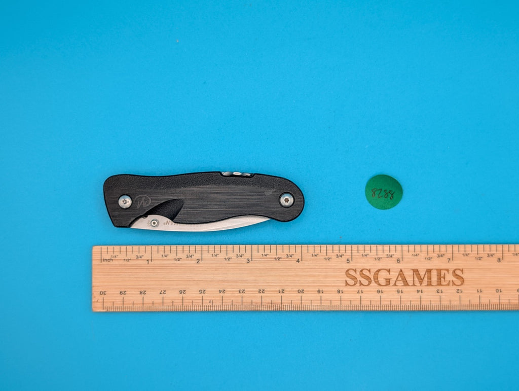 Leatherman Crater C33 Plain Edge Pocket Knife! Black!