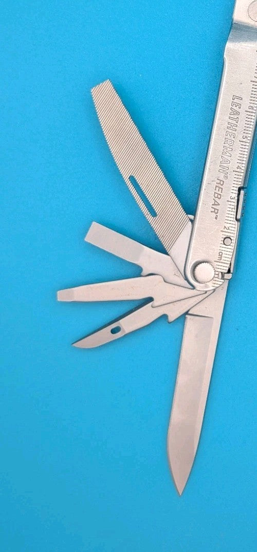 Leatherman Rebar Multi-Tool! Free Shipping! *ADVERTISING ON HANDLE/BLADE*