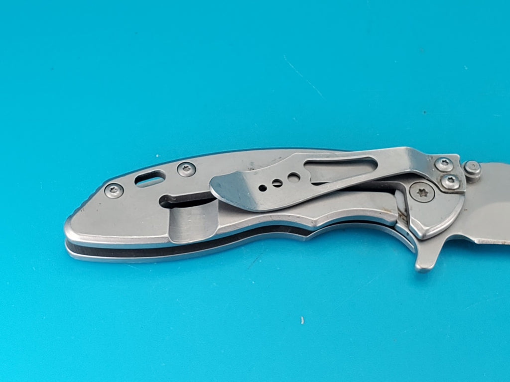 Gerber Torch I Frame Lock Plain Edge Blade Folding Pocket Knife!
