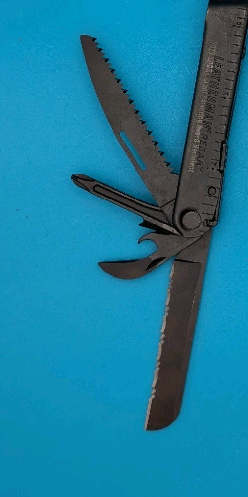 Leatherman Rebar Multi-Tool! Free Shipping! BLACK OXIDE! *2023 GRANT VALENTINE*