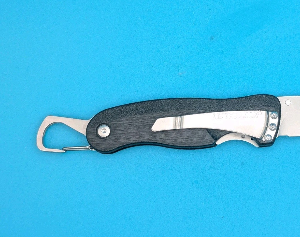 Leatherman Crater C33 Plain Edge Pocket Knife! Black!