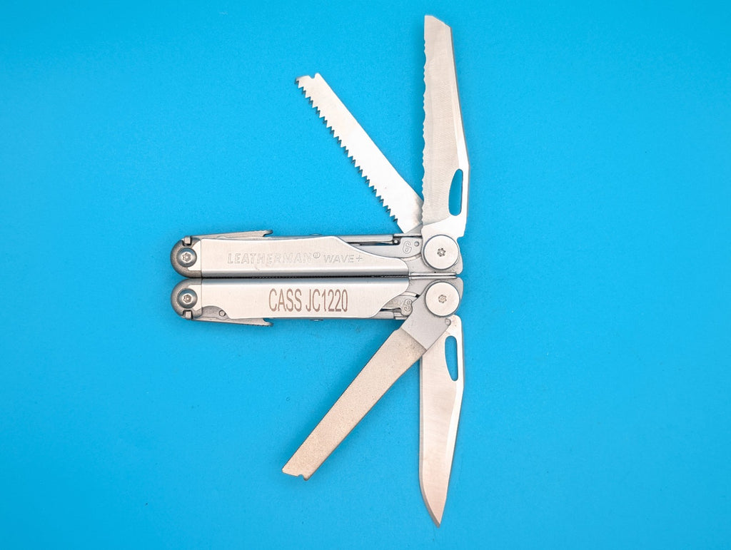 Leatherman Wave Plus + Multi-Tool! FAST SHIPPING! EXCELLENT! *CASS JC1220*