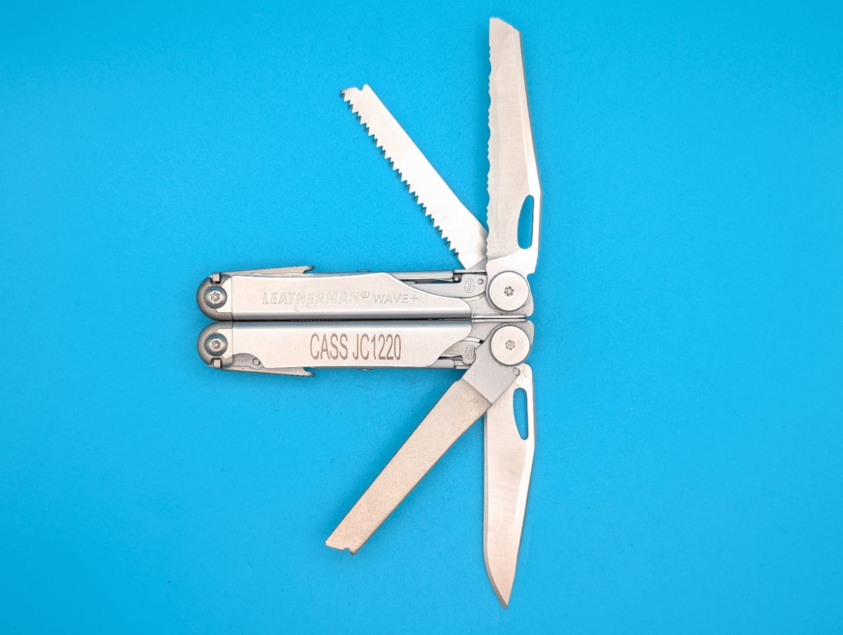 Leatherman Wave Plus + Multi-Tool! FAST SHIPPING! EXCELLENT! *CASS JC1220*