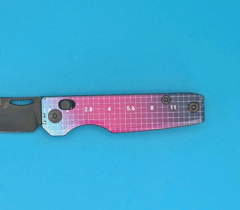 Ridge Knife Everyday Folder 14C28N Plain Edge Axis Lock Folding Pocket Knife!