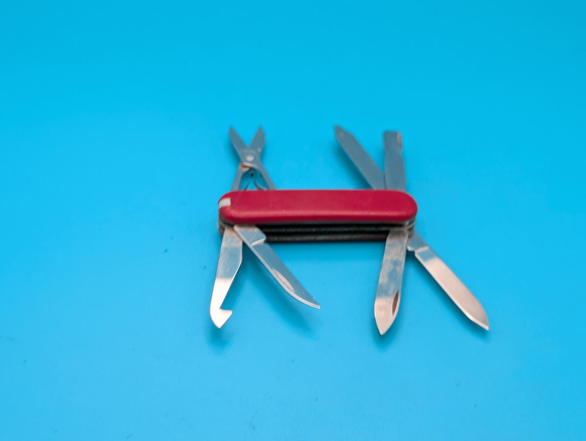 Victorinox Original MiniChamp Swiss Army Knife Multi Tool! RED!