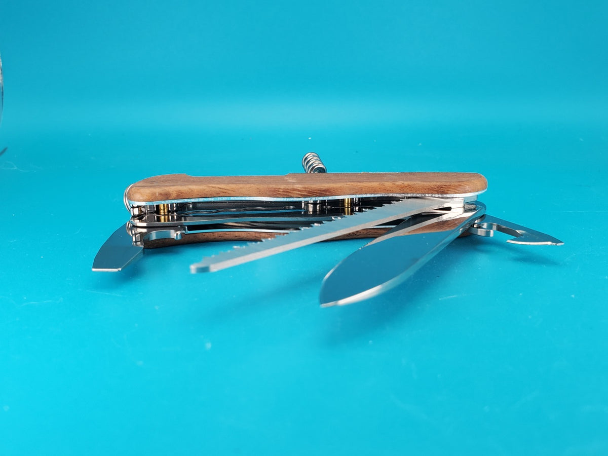 Victorinox Forester Wood Swiss Army Knife Multi Tool!