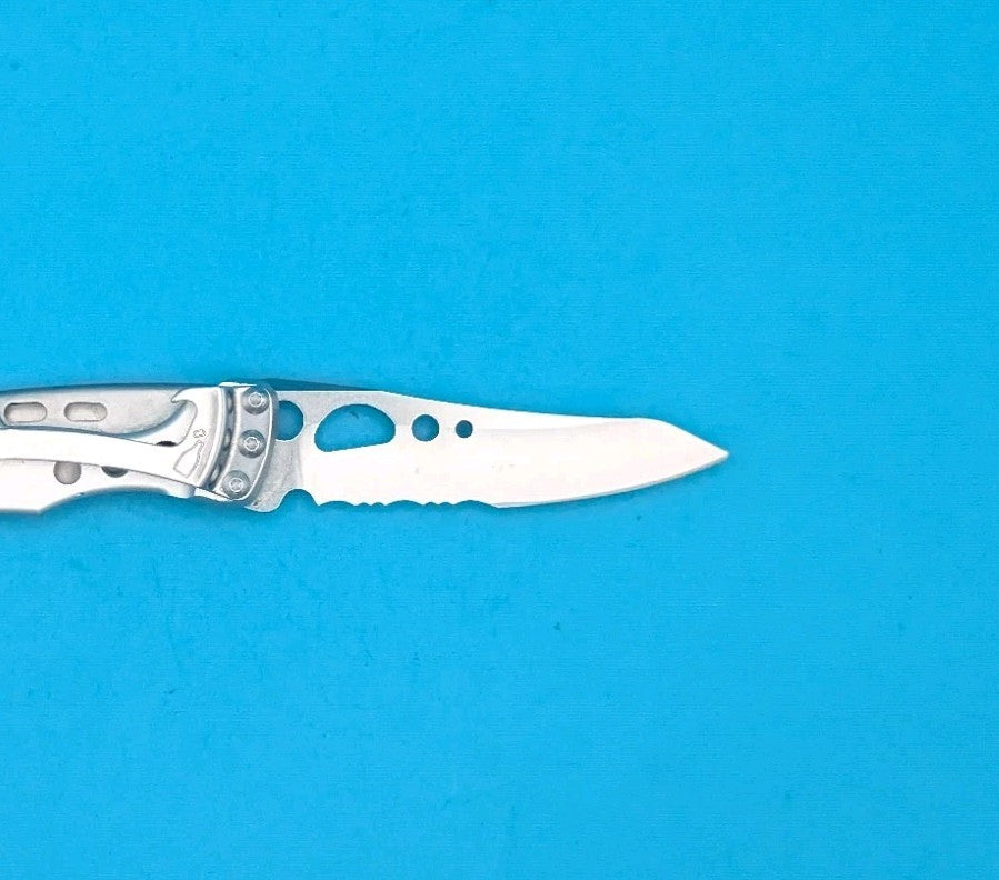Leatherman Skeletool KBX Pocket Knife w/ Bottle Opener, SILVER!
