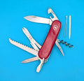 Victorinox Evo S17 Red Swiss Army Knife Multi Tool! With Locking Main Blade!