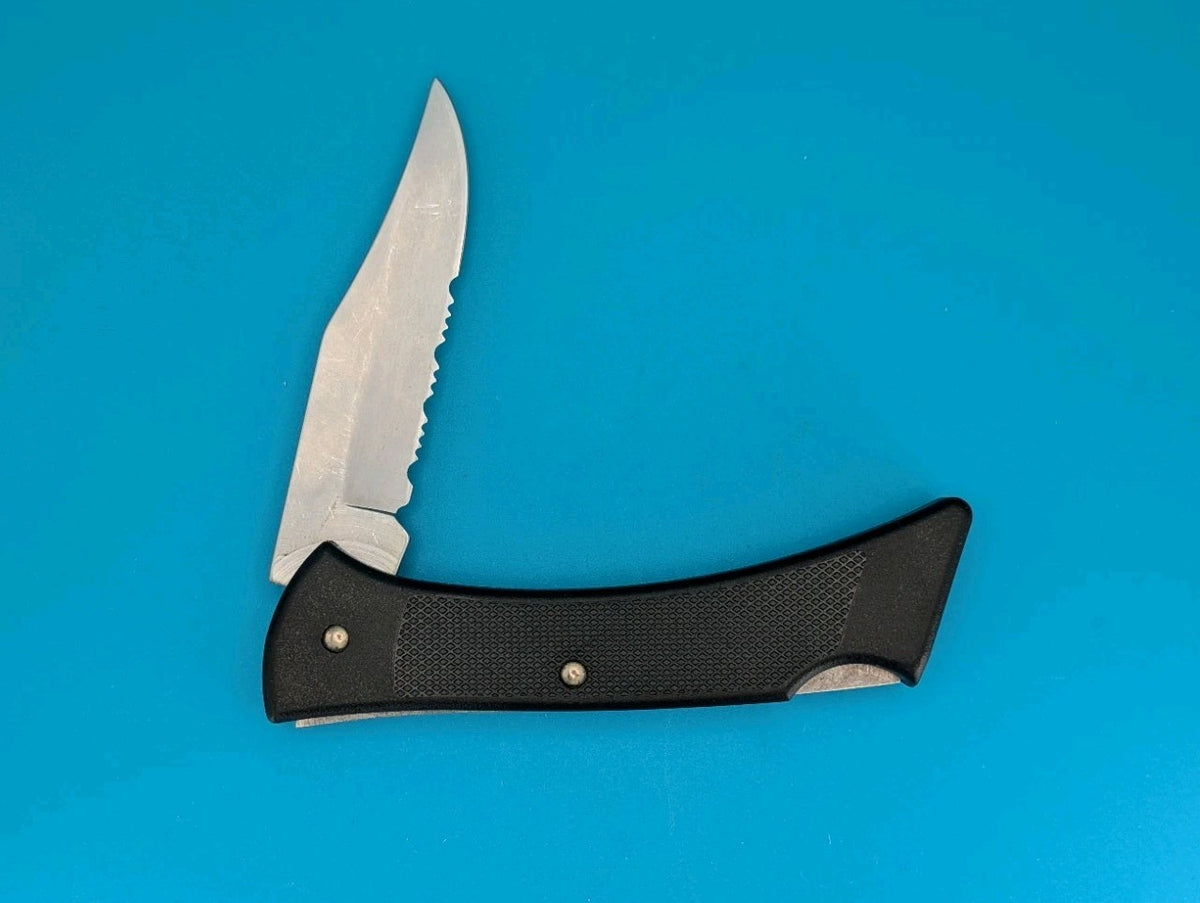 Vintage Case XX 59L SS Hammerhead Mako Shark Tooth Style Lockback Knife! 1993