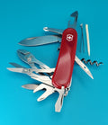 Wenger Evo S557 Swiss Army Knife Multi Tool! Delémont, 85mm, With Locking Blade!