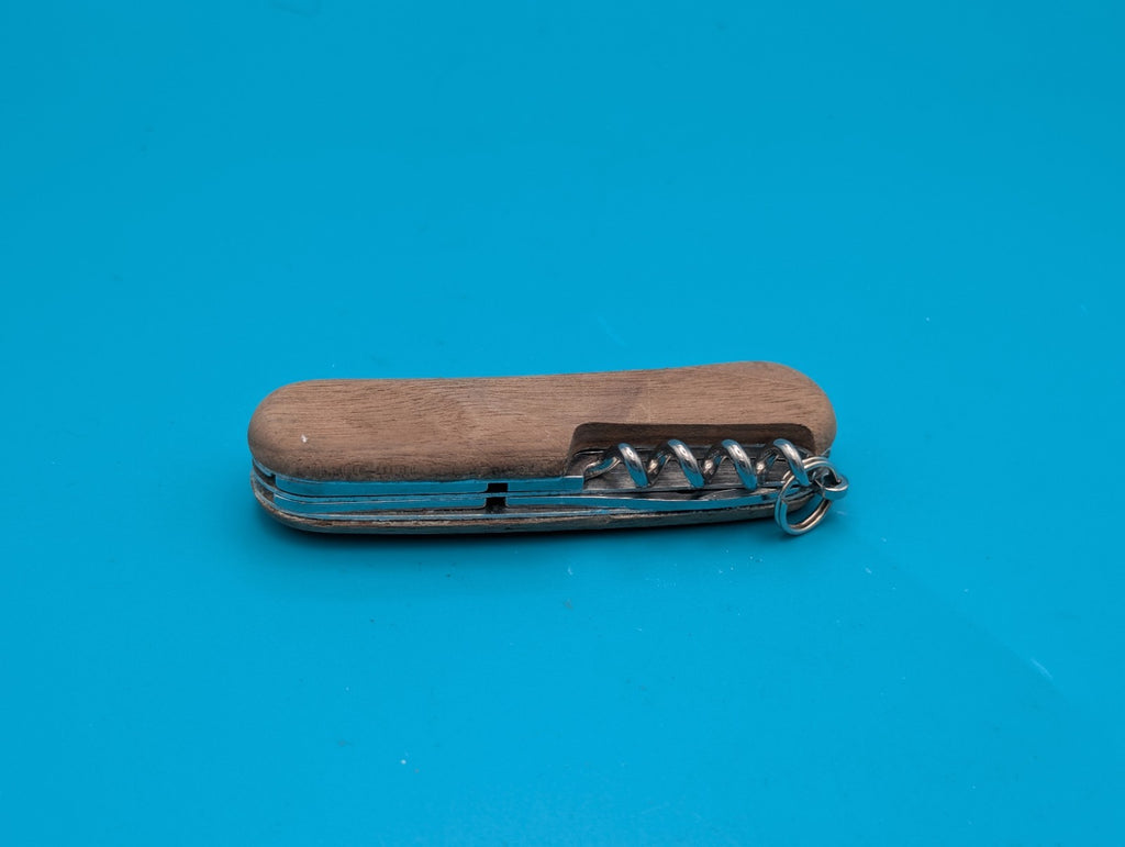 Victorinox Delemont EvoWood 10 85mm Swiss Army Knife Multi-Tool!