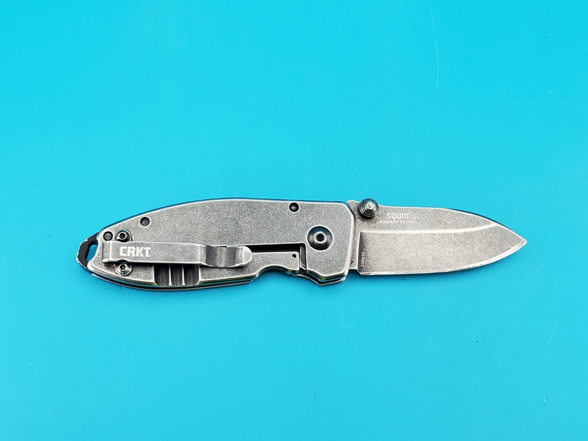 CRKT 2490KS Squid Burnley Design Pocket Knife!