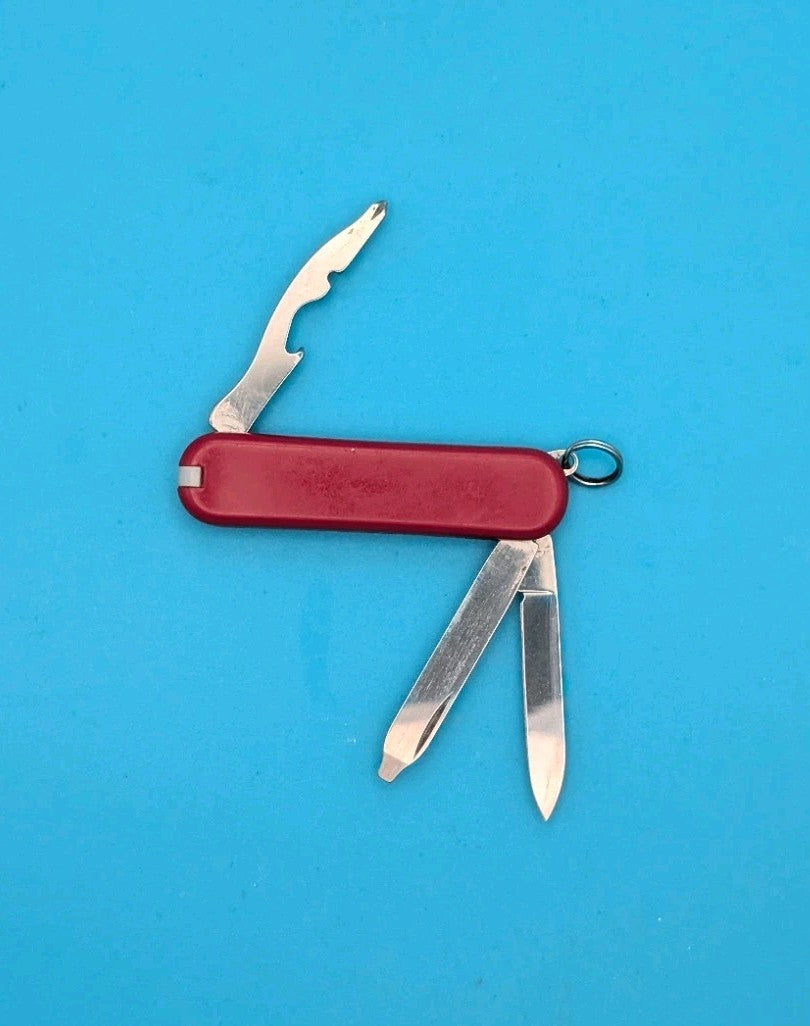 Victorinox Rally Red Swiss Army Knife Multi Tool! 58mm