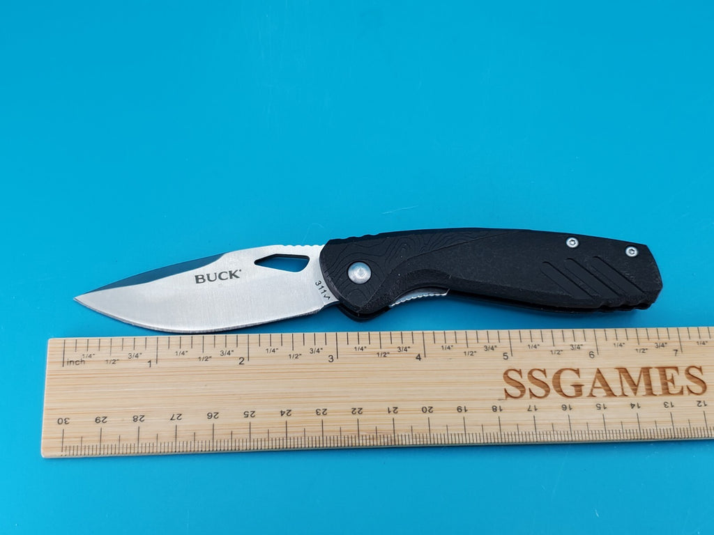 Buck 311 Kingsman Plain Edge Folding Pocket Knife!