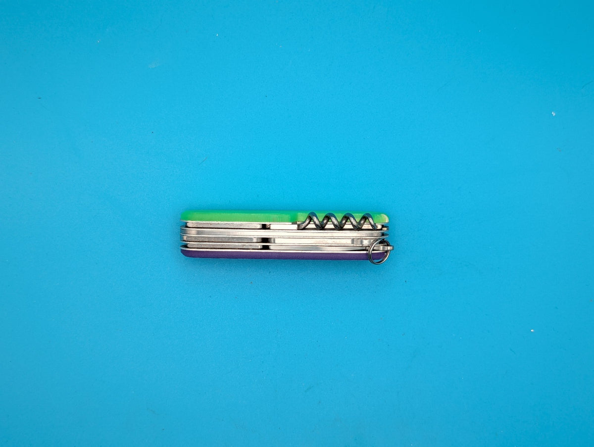 Custom Victorinox Huntsman Glow in the Dark Swiss Army Knife Multi Tool!