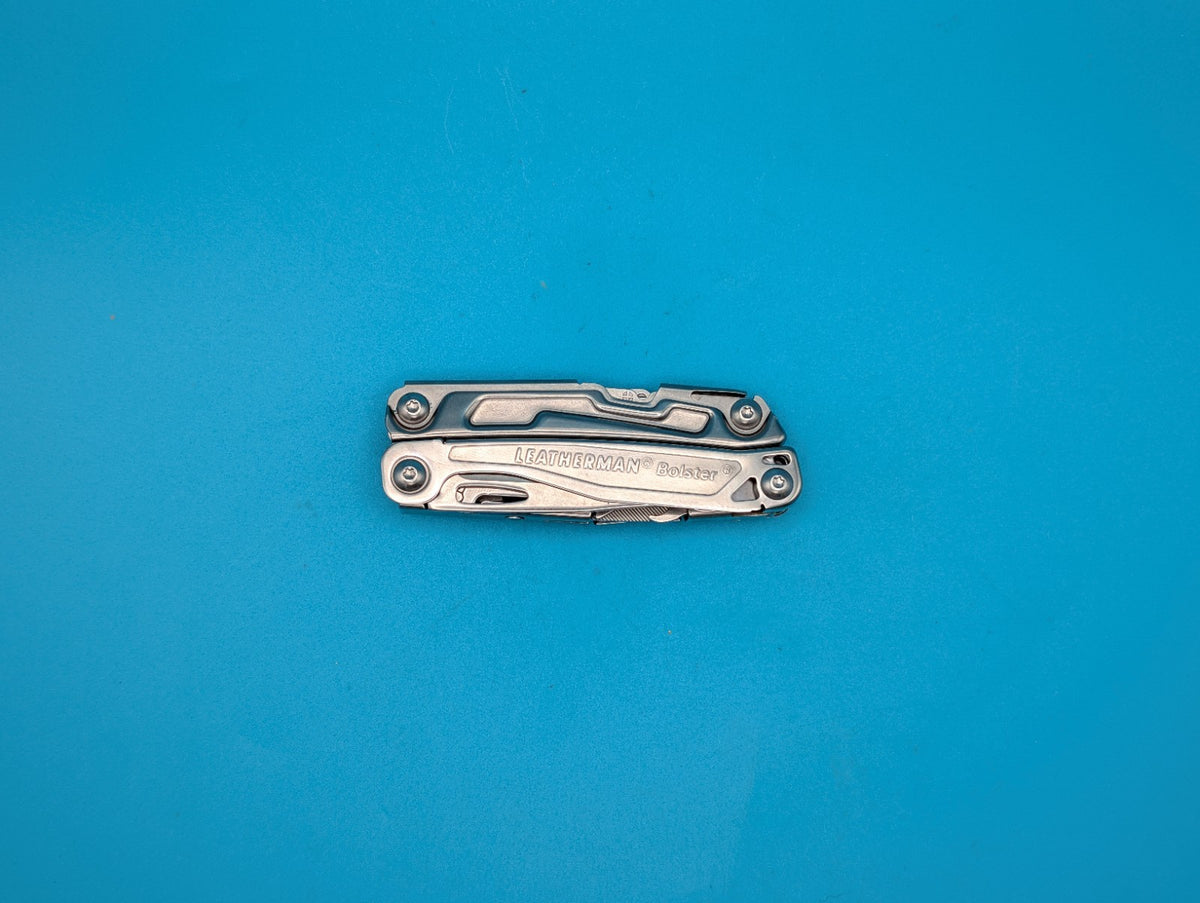 Leatherman Bolster 13 Tool Stainless Steel Multi-Tool! With Sheath!