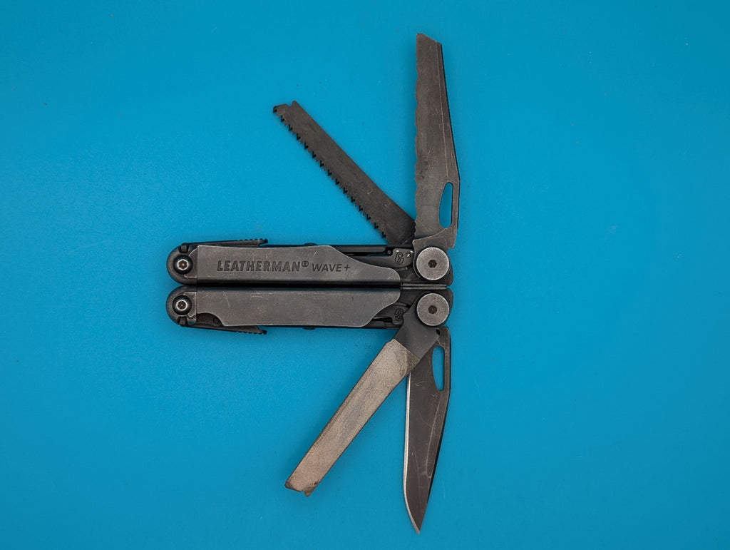 Leatherman Wave Plus + Multi-Tool! FAST SHIPPING! BLACK OXIDE!
