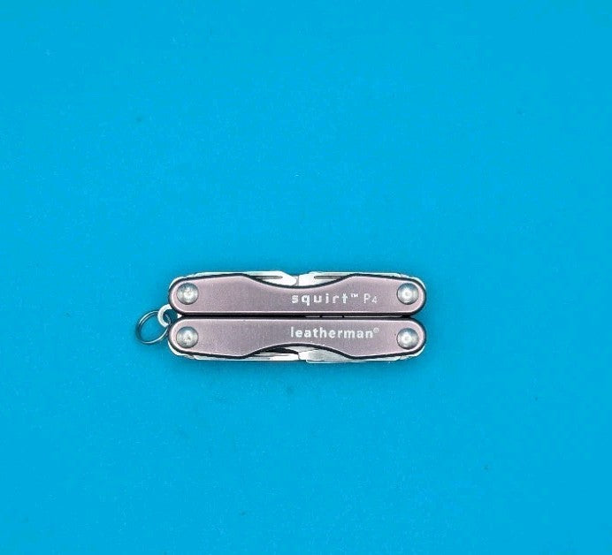 Leatherman Squirt P4 Multi-Tool, Key Ring, Retired, GRAY!
