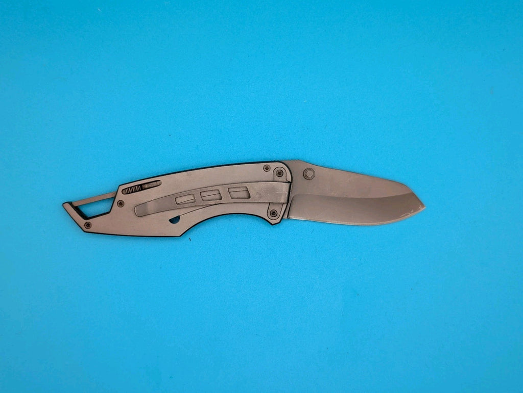 Gerber Descent II Plain Edge Folding Pocket Knife! Discontinued