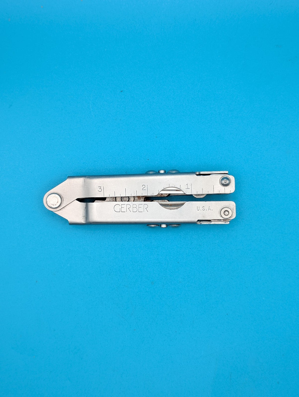 Vintage Gerber Stainless Steel Bluntnose MP400 Multi-Tool Pliers! With Sheath!