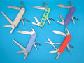 Custom Victorinox Glow in the Dark Swiss Army Knife Multi Tool! LOT OF 5!