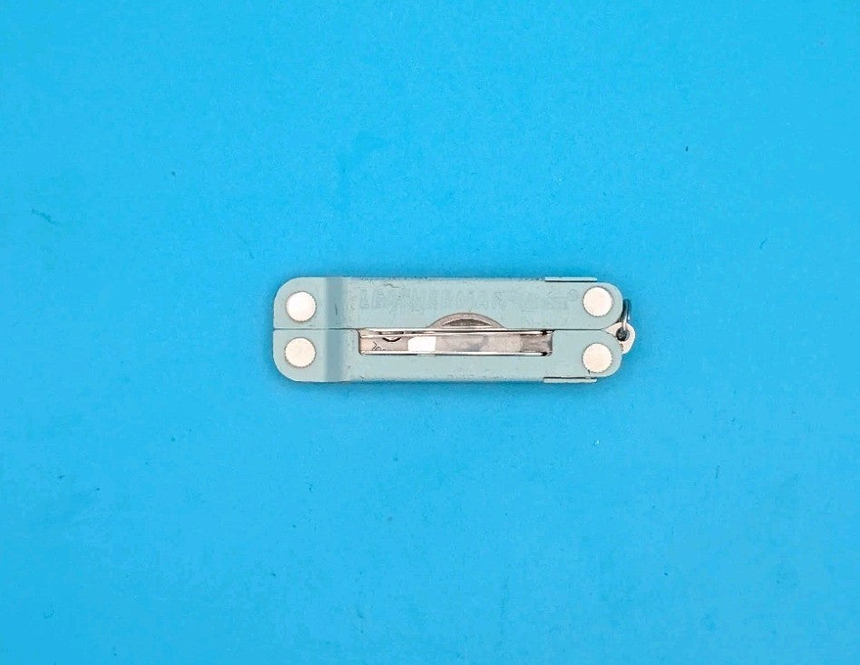 Leatherman Micra Multi-Tool, Knife, Scissors, Key Ring, Teal Blue!