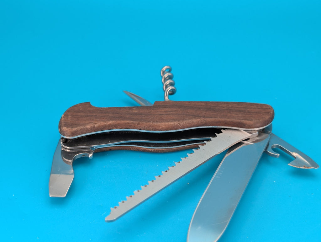 Victorinox Forester Wood Swiss Army Knife Multi Tool! *H. MOLLER*