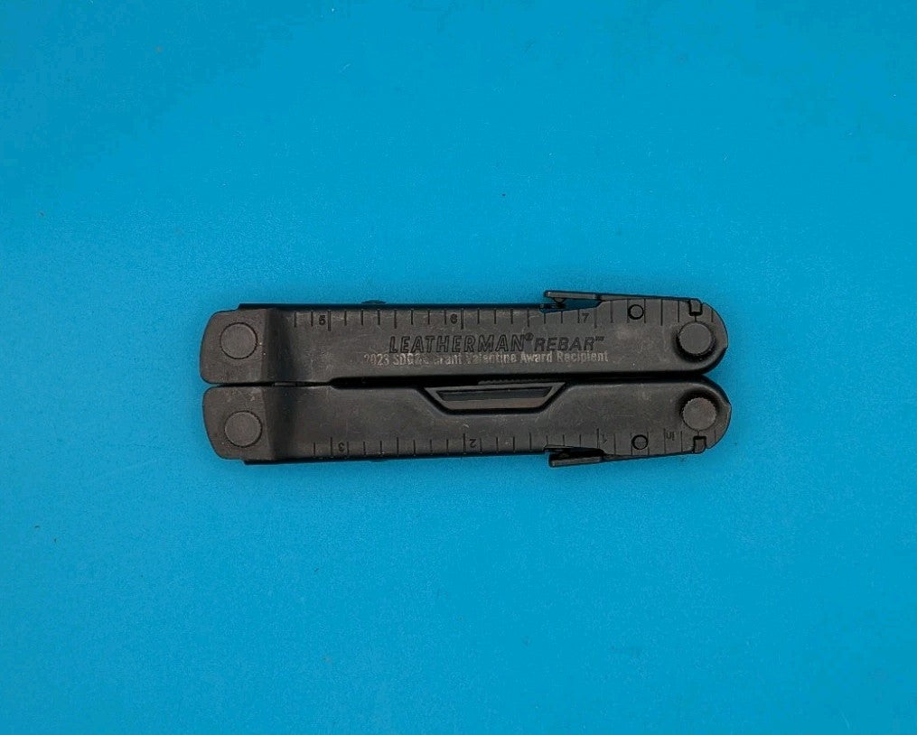 Leatherman Rebar Multi-Tool! Free Shipping! BLACK OXIDE! *2023 GRANT VALENTINE*