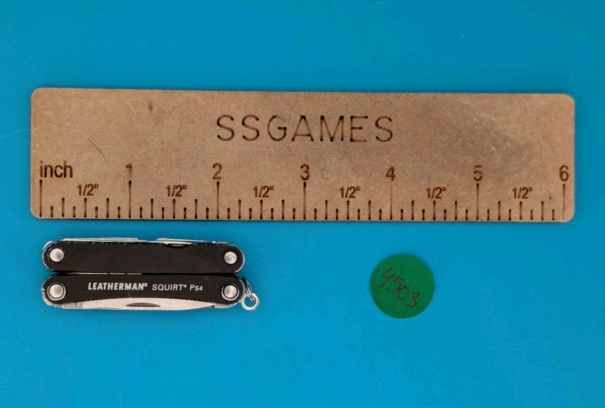 Leatherman SQUIRT PS4 Multi-Tool With Pliers Scissors Knife BLACK!