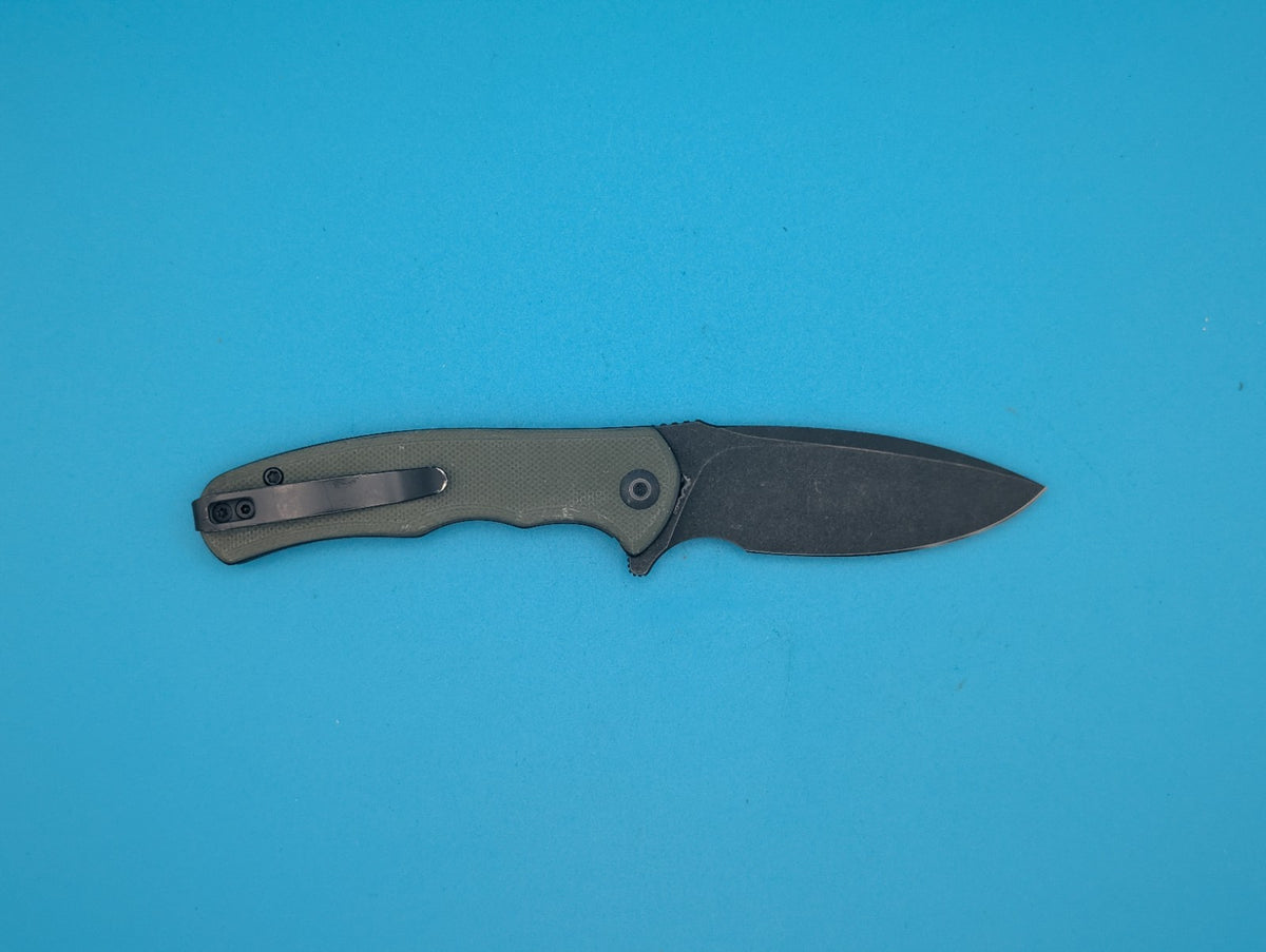 Civivi Mini Praxis Liner Lock Folding Knife 3" D2 Steel Blade Green G10 Handle