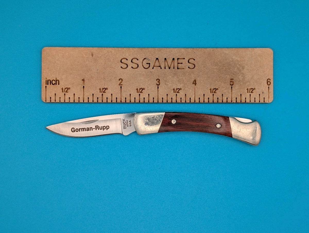Buck Model 503 Prince Lockback Single Blade Folding Pocket Knife USA! 2014 DATE