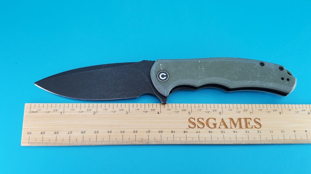 Civivi Praxis Flipper Pocket Knife Liner Lock Plain Edge Blade!