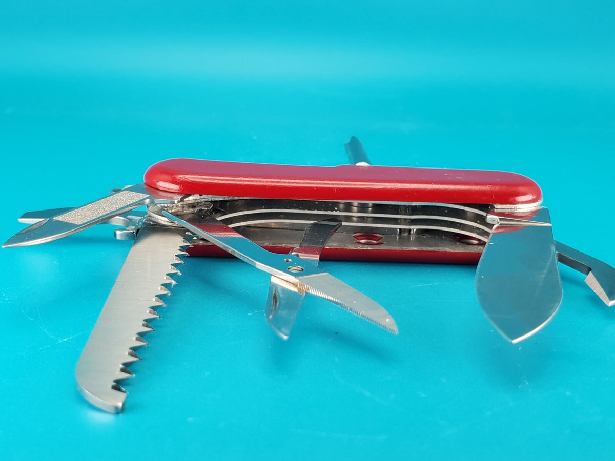 Wenger Handyman Red Swiss Army Knife Multi Tool!