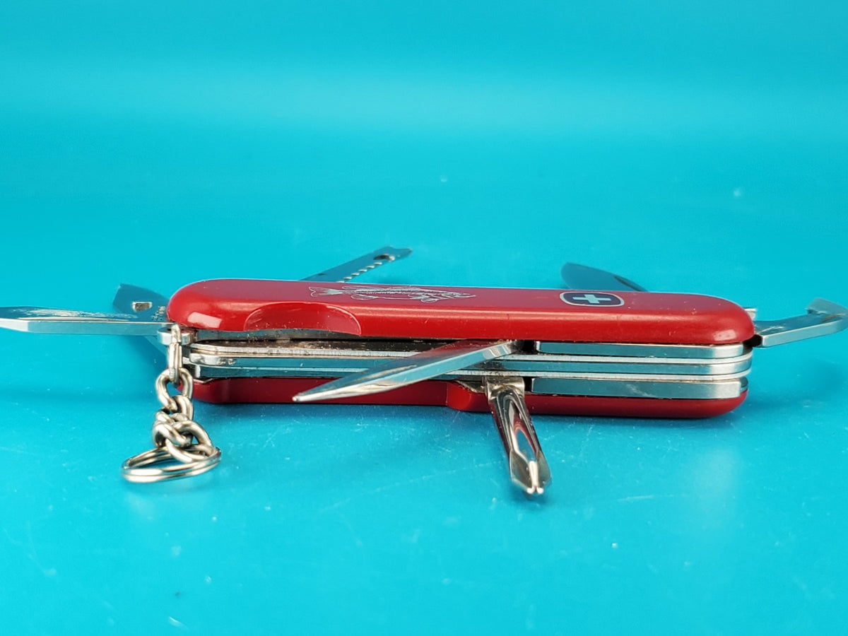 Wenger Bass Swiss Army Knife Multi Tool! With Locking Main Blade!