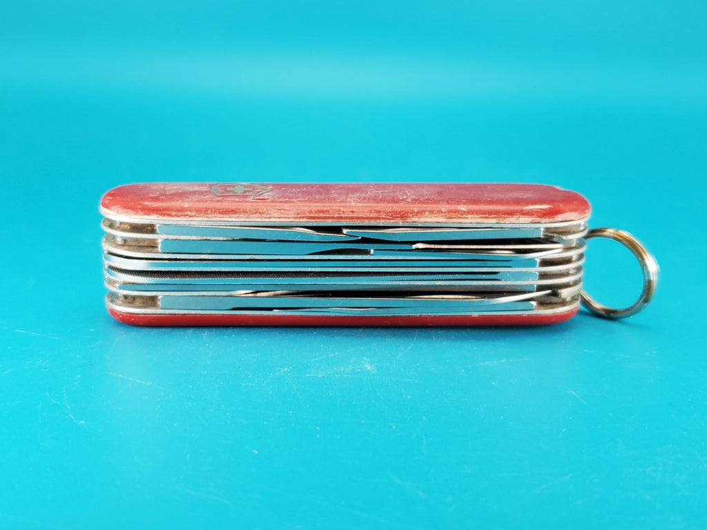 VTG Victoria Victorinox Original Craftsman Swiss Army Knife! W/Long Nail File!