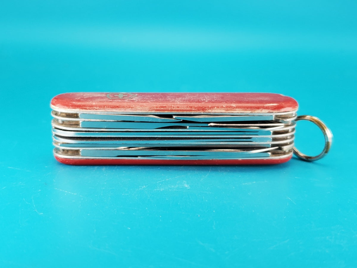 VTG Victoria Victorinox Original Craftsman Swiss Army Knife! W/Long Nail File!