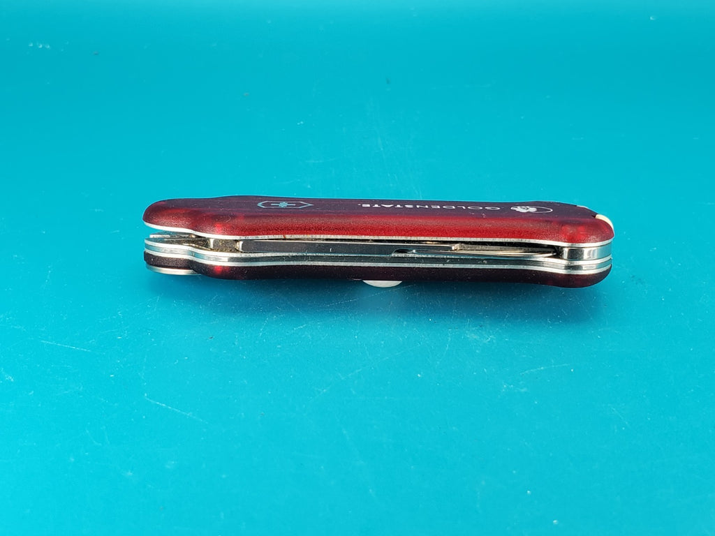 Victorinox Golf Tool Swiss Army Knife! Red Translucent! *GOLDENSTATE*