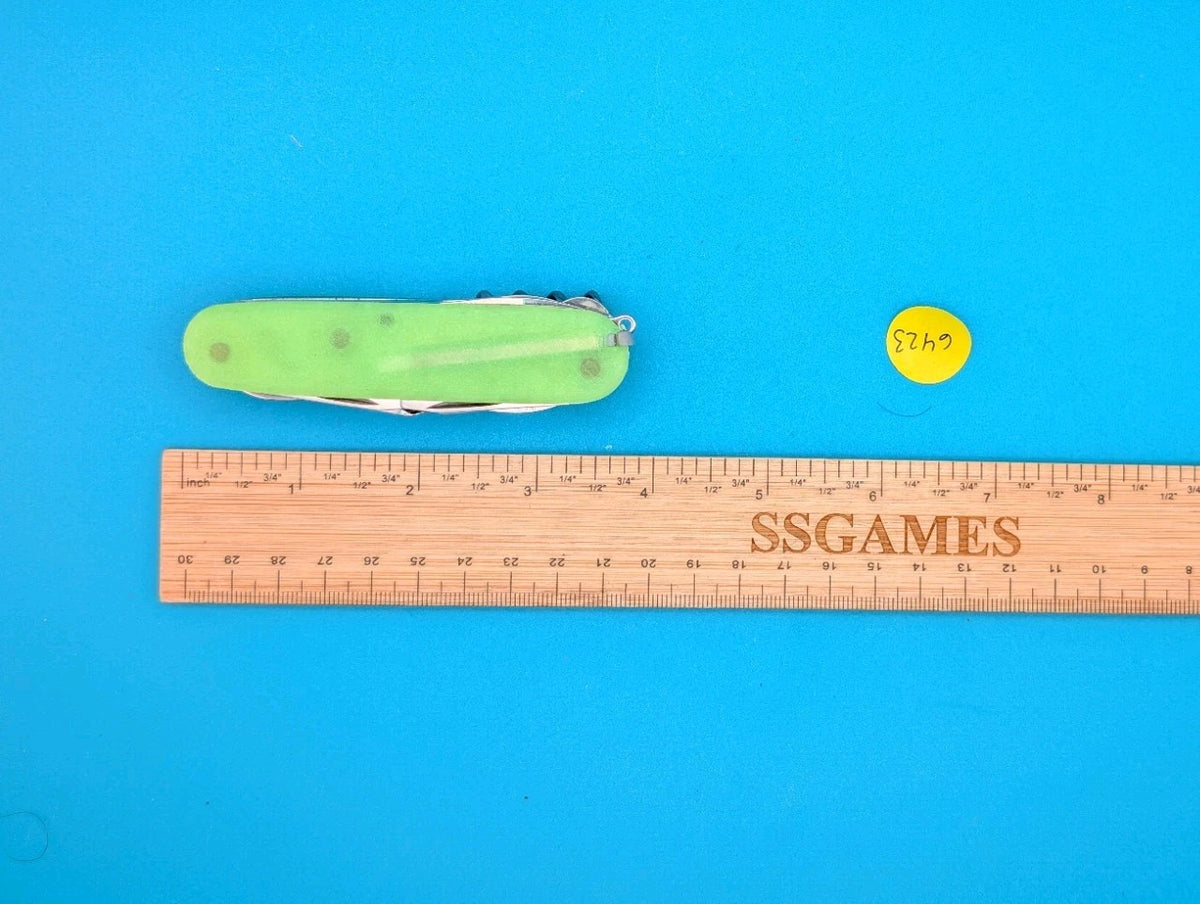 Victorinox Champion Firefly Green Glow in the Dark Swiss Army Knife Multi Tool!