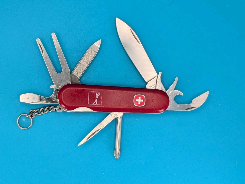 Vintage Wenger Golfer Swiss Army Knife Multi Tool! *JIM BERTRAND*